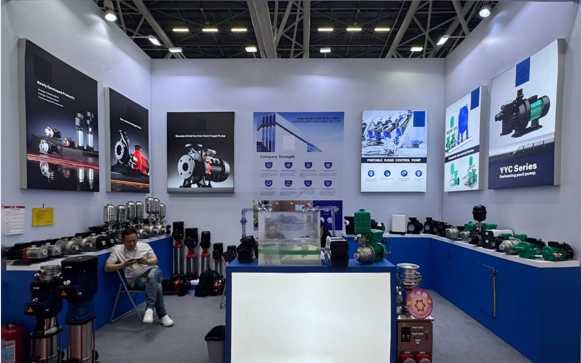 Draconis pump range on display for distributors and private-label buyers